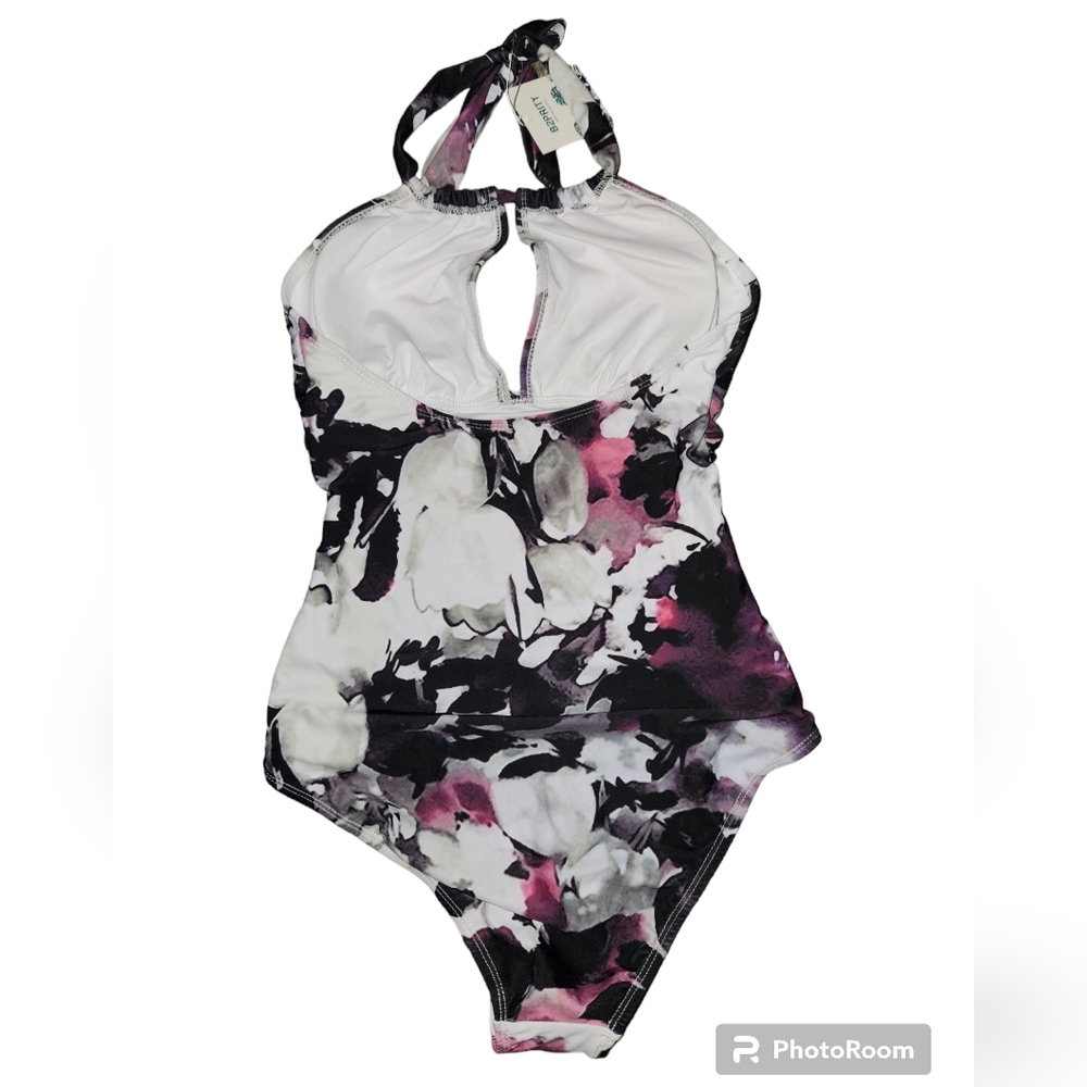 New B2PRITY one piece swimsuit floral small - Picture 4 of 6